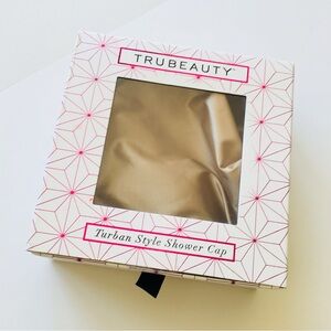 New! TruBeauty Turban Style Shower Cap
